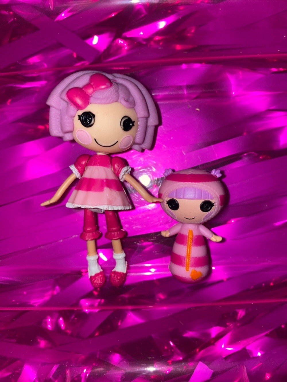 Lalaloopsy minis Pillow Featherbed and Blanket Featherbed dolls